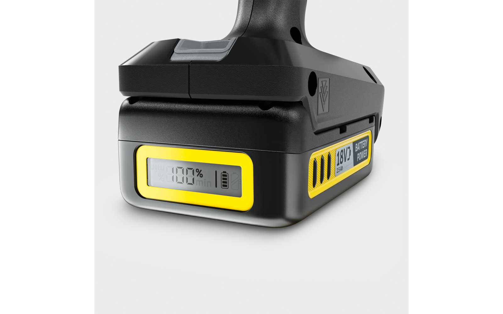 Kärcher Akku-Mitteldruckreiniger KHB 6 Battery Set MJ inklusive Ansaugschlauch / 18-V-Wechselakku / Ladegerät  max. 24 bar