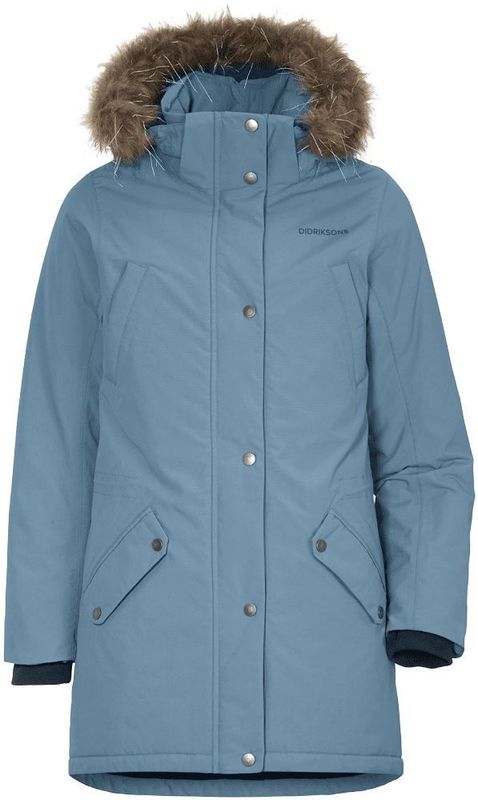Didriksons Arina Kinder Parka Clay Blue 140