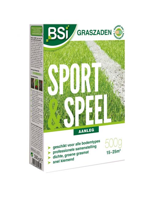 Bsi Graszaad Sport En Speel - Graszaden - 500 g 15-25 M2