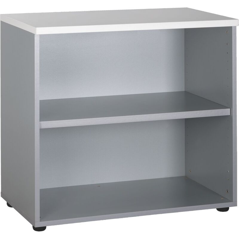 Bibliothèque basse hauteur bureau H 75,5 x L 80 Squadra