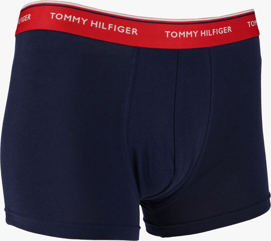 TOMMY HILFIGER UNDERWEAR donkerblauwe tommy hilfiger underwear boxershort 3p trunk