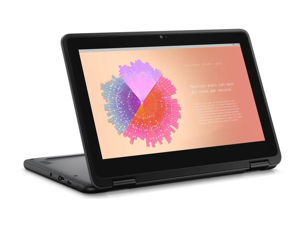 Dell Chromebook JSL 11 3110 2in1 - Flipdesign - Intel Celeron - N4500 / op til 2.8 GHz - Chrome OS - UHD Graphics - 4 GB RAM - 64 GB eMMC - 11.6