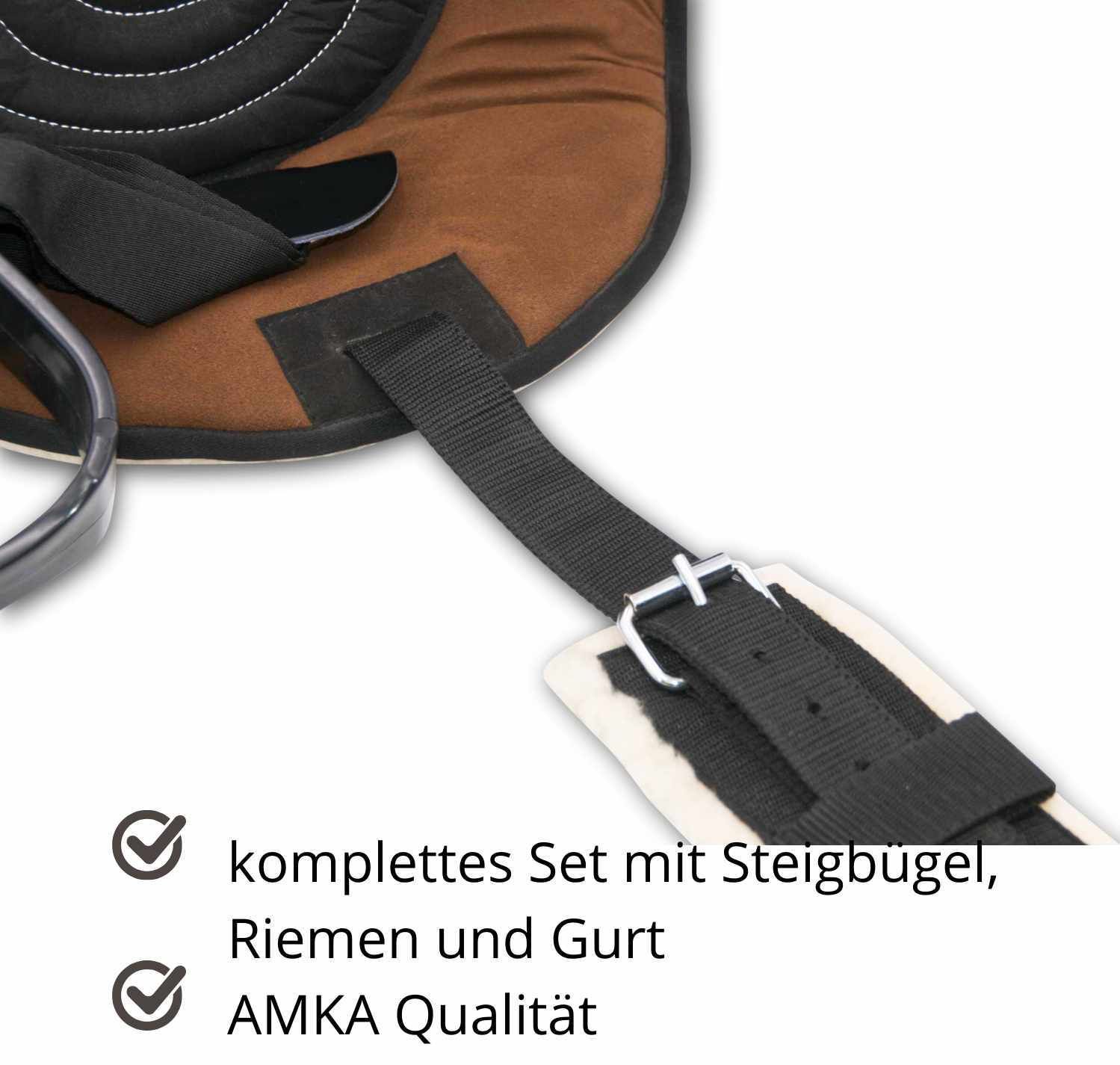 AMKA Soft Seat Bareback Pad