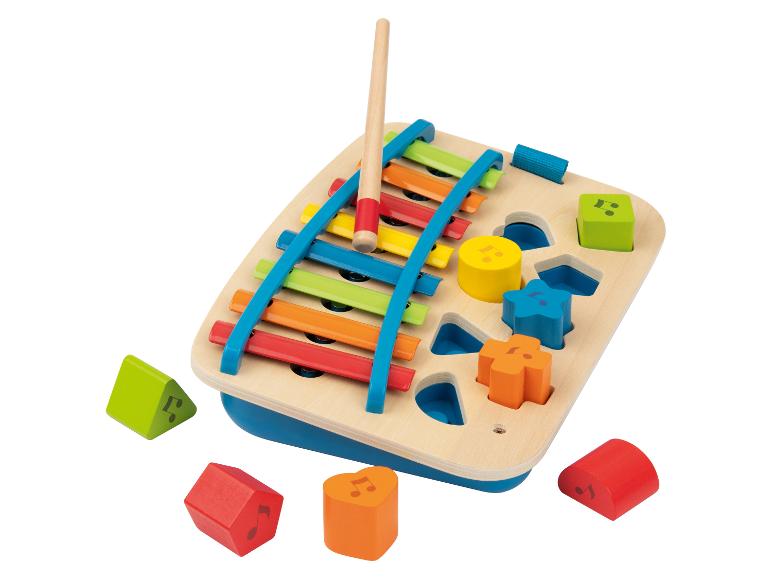 Houten muziekset