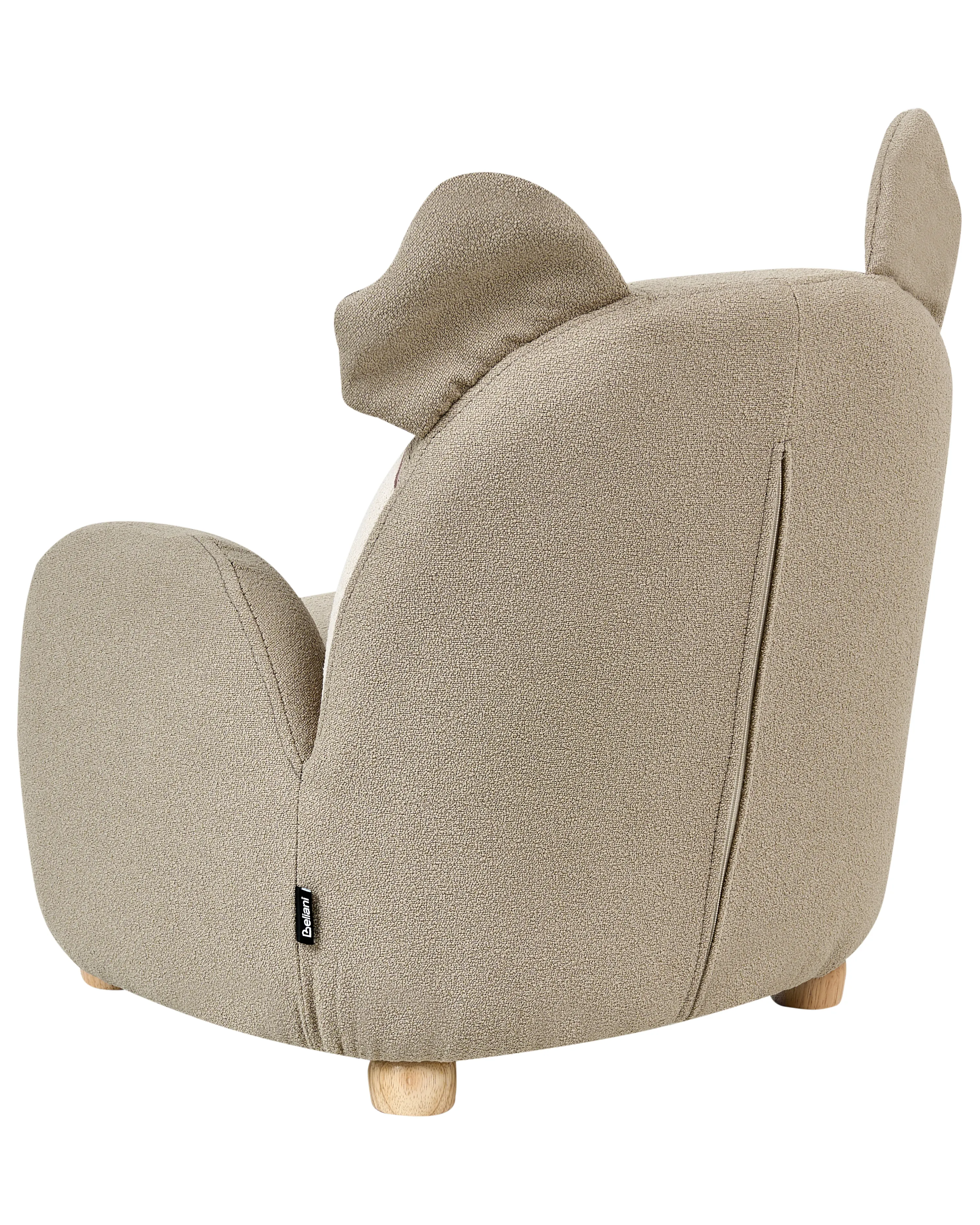 Kinderfauteuil Koala HERVIK Stof Taupe
