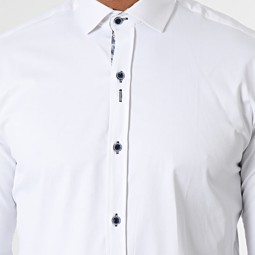Chemise Manches Longues Blanc