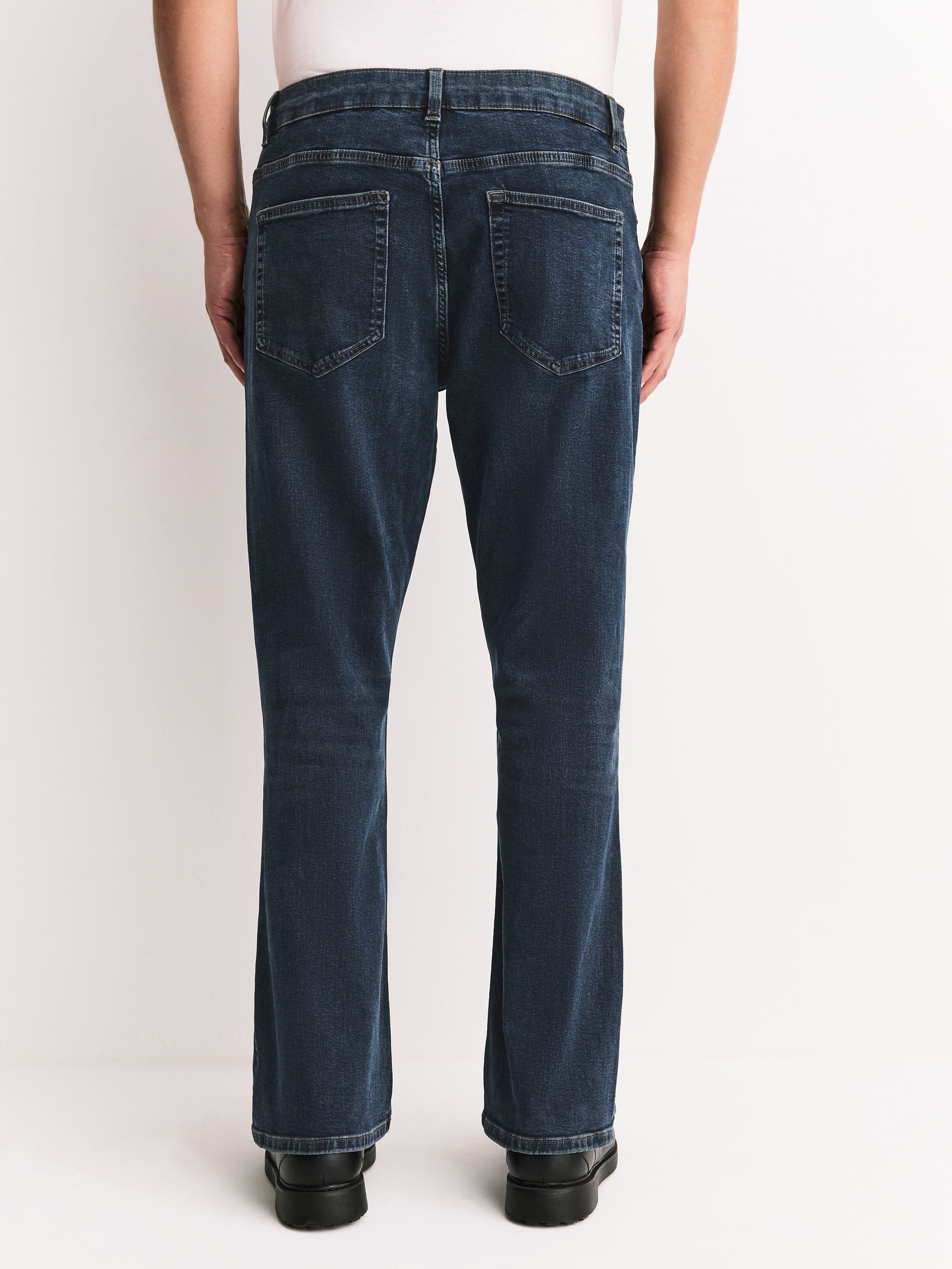 Donkerblauw - Klassieke stretchy jeans