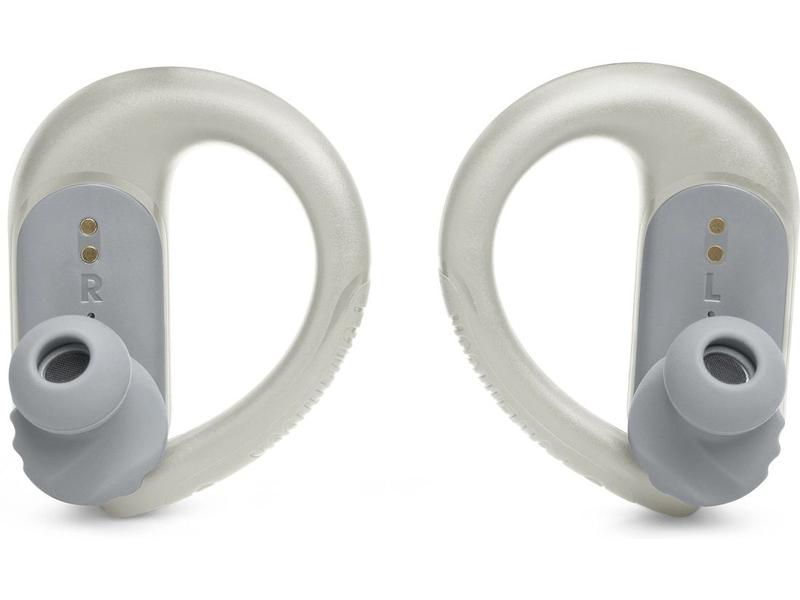 JBL Wireless In-Ear-Kopfhörer Endurance Peak 3 Weiss Staub- und spritzwassergeschützte True Wireless Aktiv-Kopfhörer
