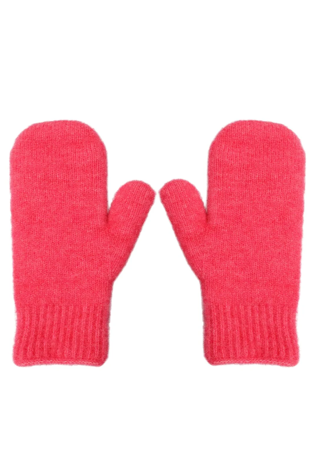 Black Colour Bcginger Mittens pink