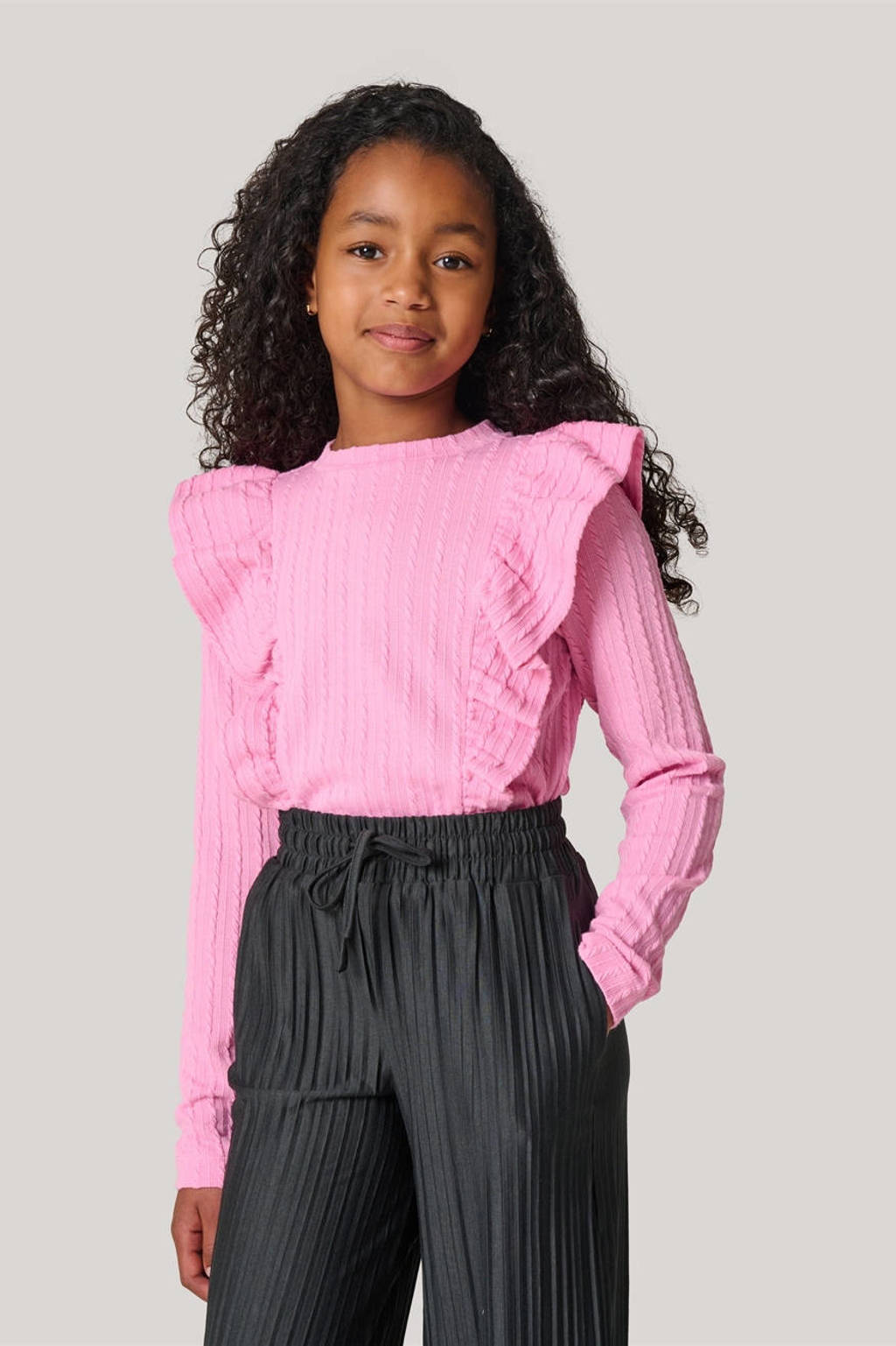 Shoeby longsleeve roze
