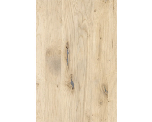 Vintage eiken gelamineerd houten paneel met doorlopende lamellen 2000x400x20 mm