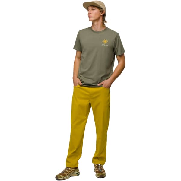 T-shirt PRANA EVERYDAY SLOGAN SS TEE M RYE GREEN
