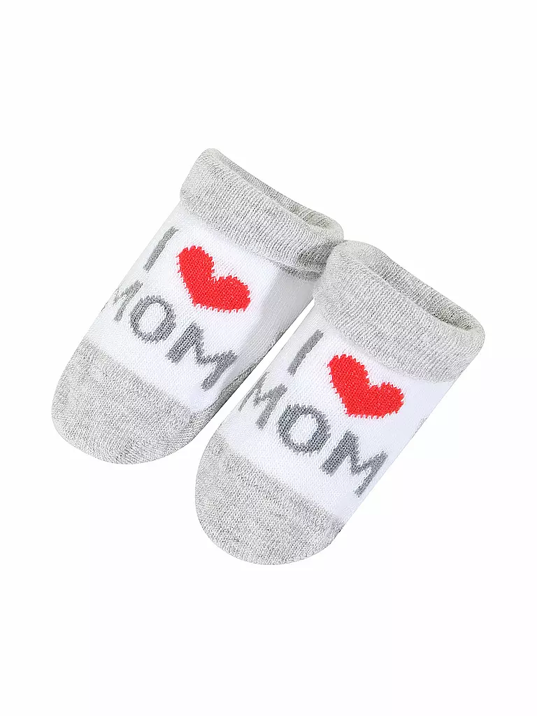 CAMANO Baby Söckchen mum & mum  grau