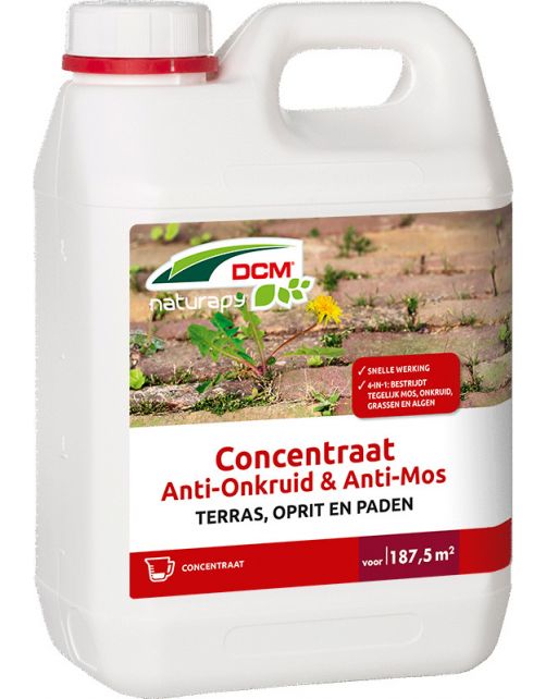 Dcm Naturapy Anti-Onkruid Anti-Mos Terras Concentraat - Algen- Mosbestrijding