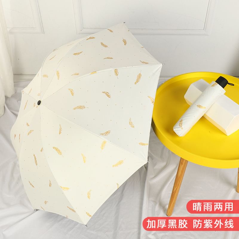Fenmo - Print Compact Umbrella / Automatische Compact Umbrella (Diverse designs)