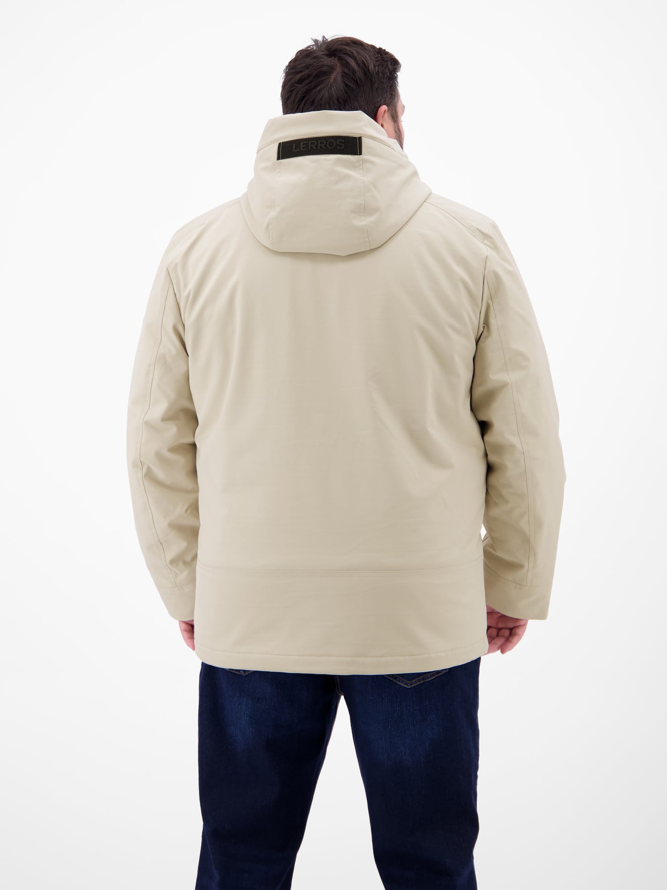 Herren Struktur-Blouson in Übergrößen