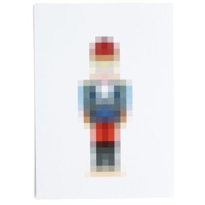 Grußkarten-Set Pixel