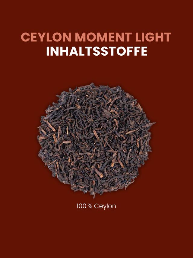 Schwarzer Tee Ceylon entkoffeiniert, lose, 100 g