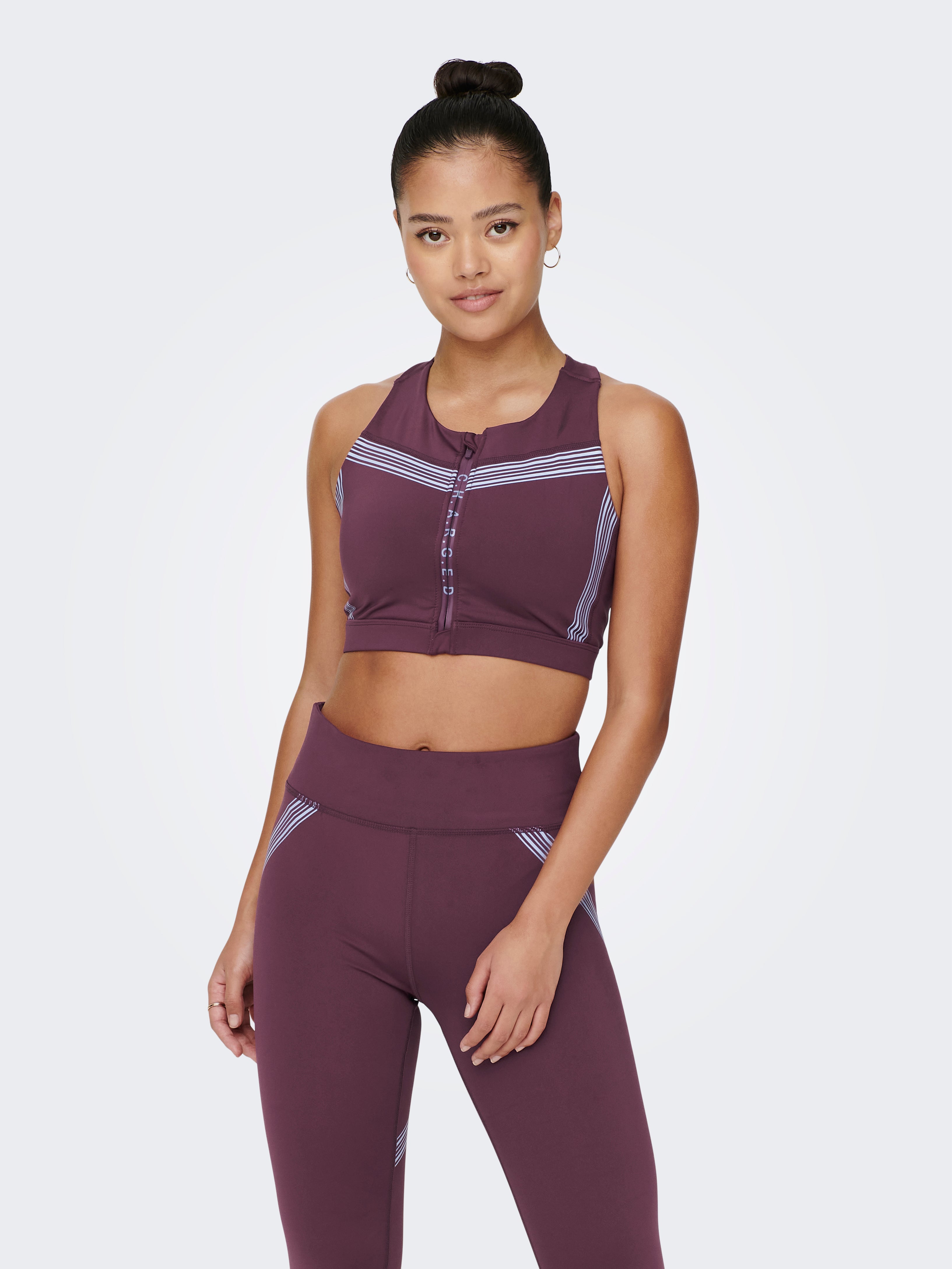 ONPEHY Sport-BH Eggplant