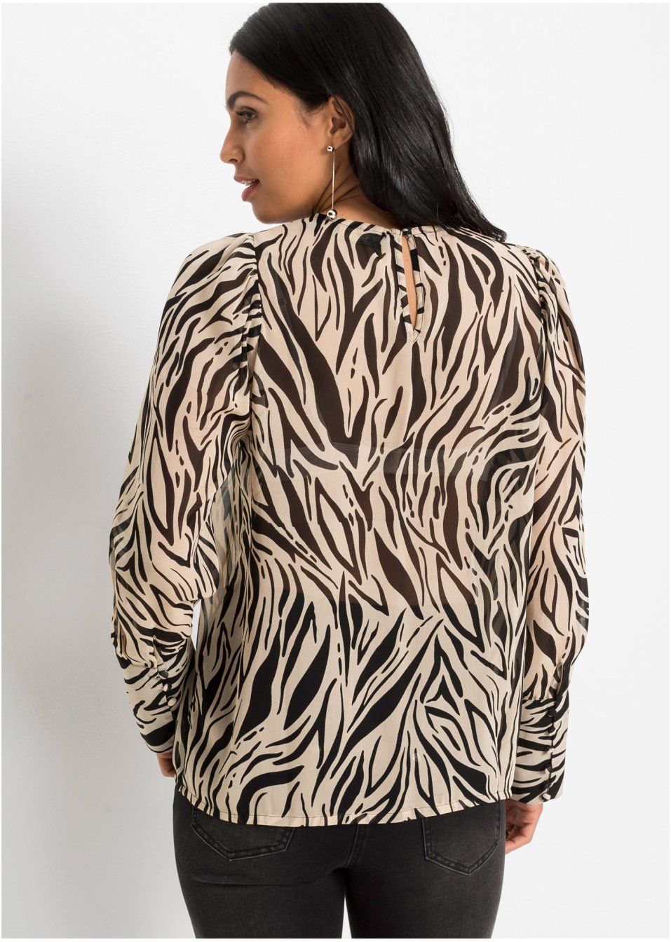 Blouse ample à imprimé