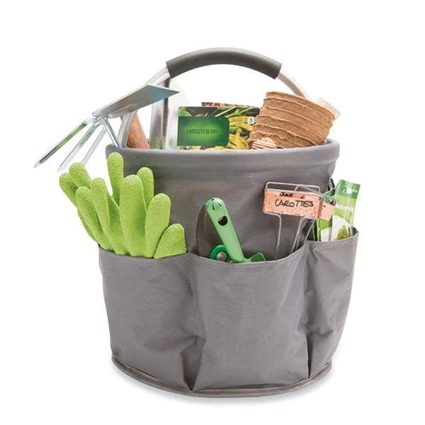 Panier multirangement 17 L gris Mathon