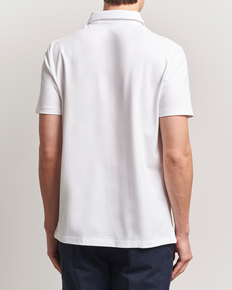 Charles Tyrwhitt Short Sleeve Cotton Pique Polo White