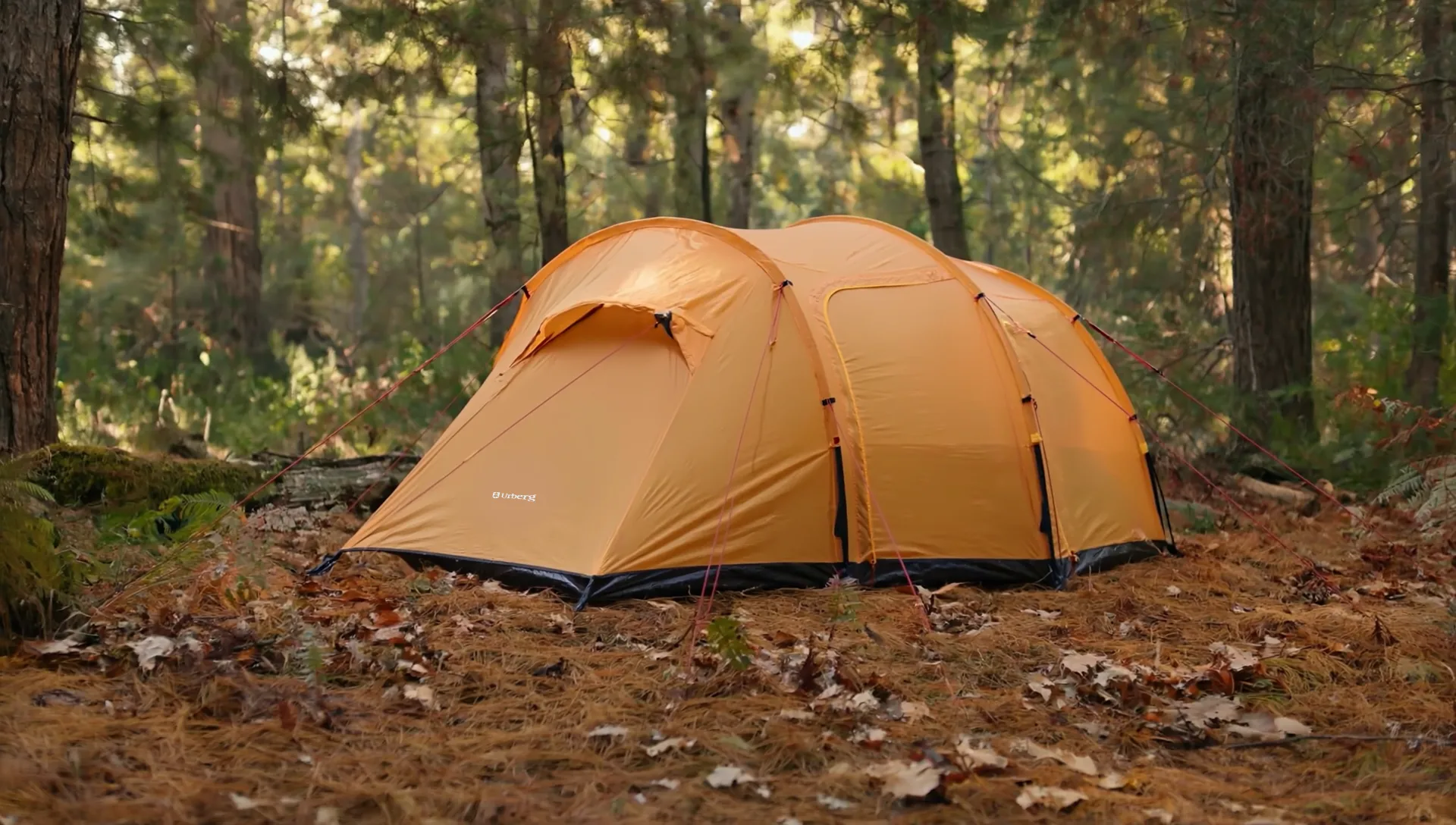 Urberg 3-Person Trekking Tunnel Tent 2,0 Sunflower