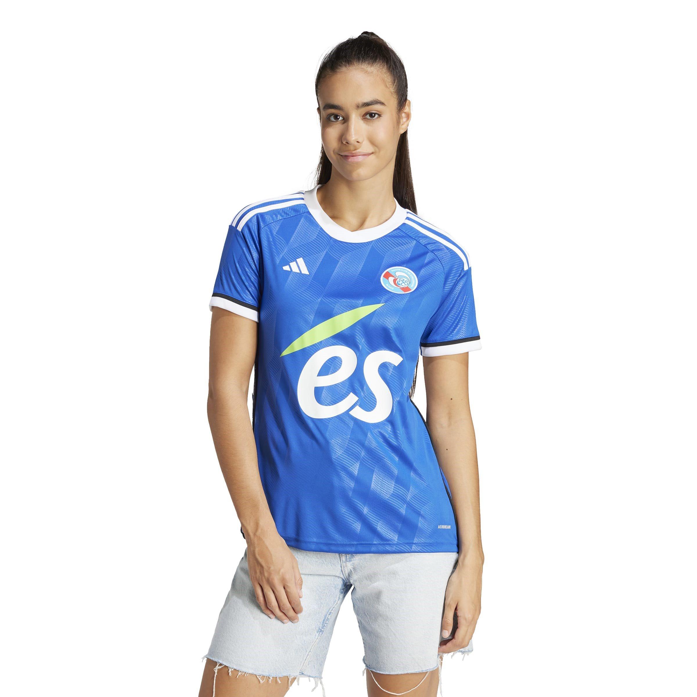 adidas RC Strasbourg Home Shirt 2023 2024 Womens