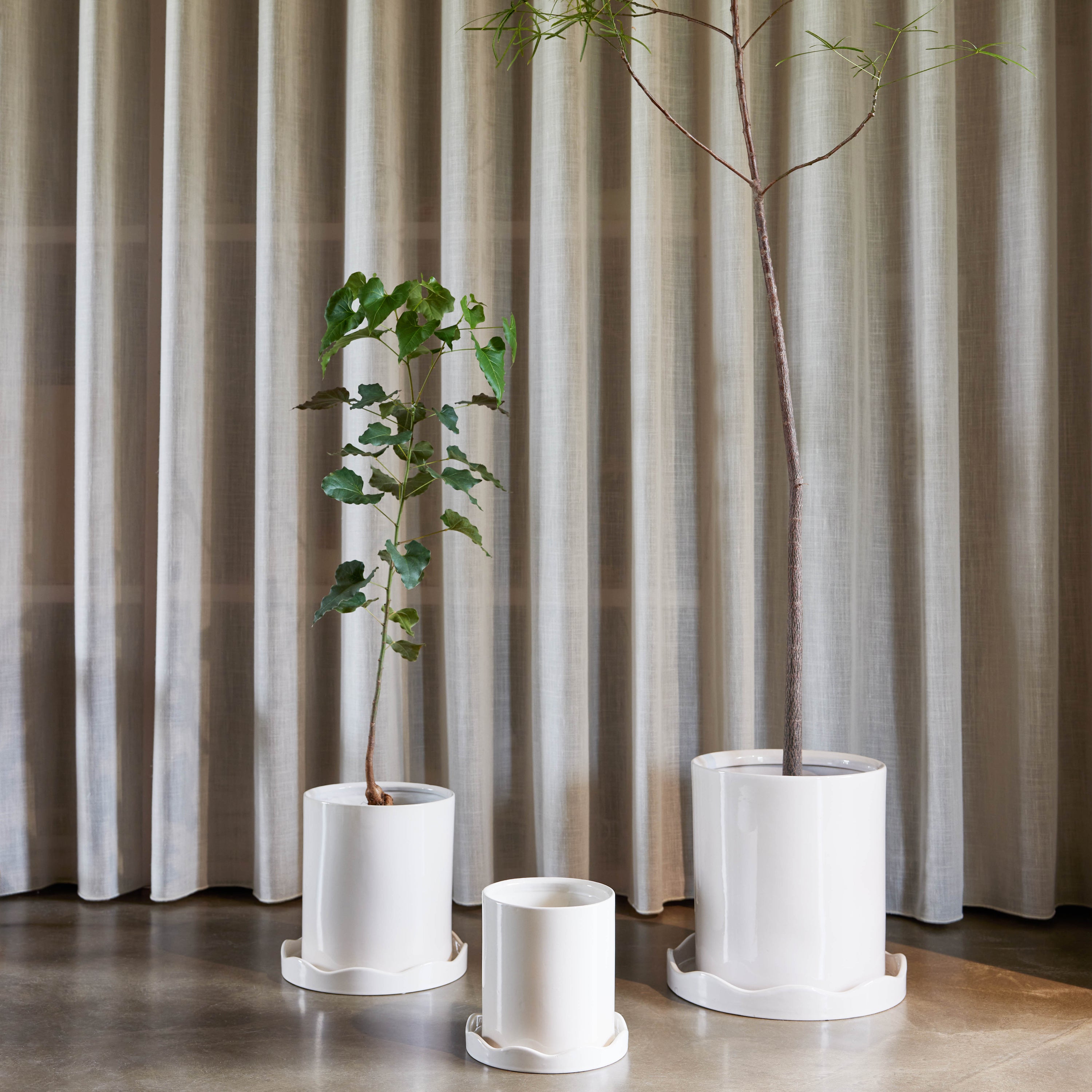 OYOY Living Nami Bloempot Ã 27 cm - Wit