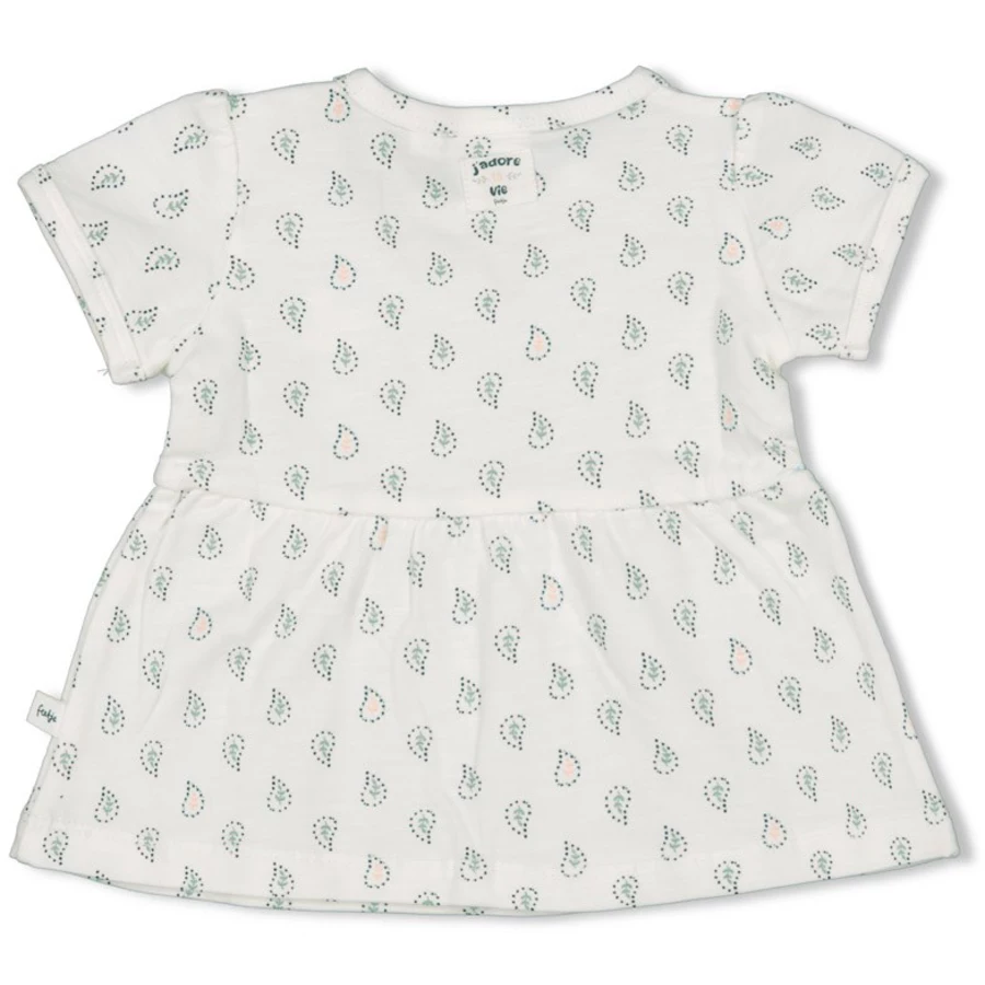 Feetje T-Shirt Pretty Paisley Offwhite