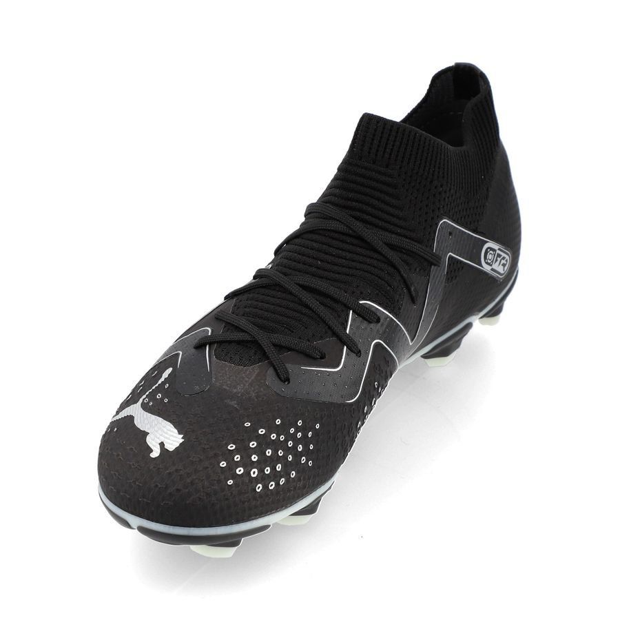 PUMA Future Pro FG/AG Eclipse - Noir/Argenté Enfant