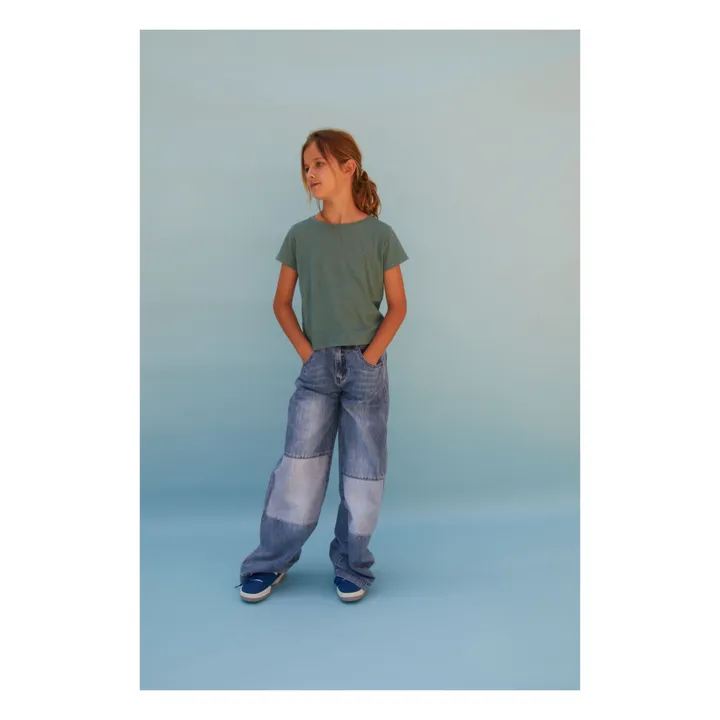Longlivethequeen T-shirt Coton bio | Bleu canard