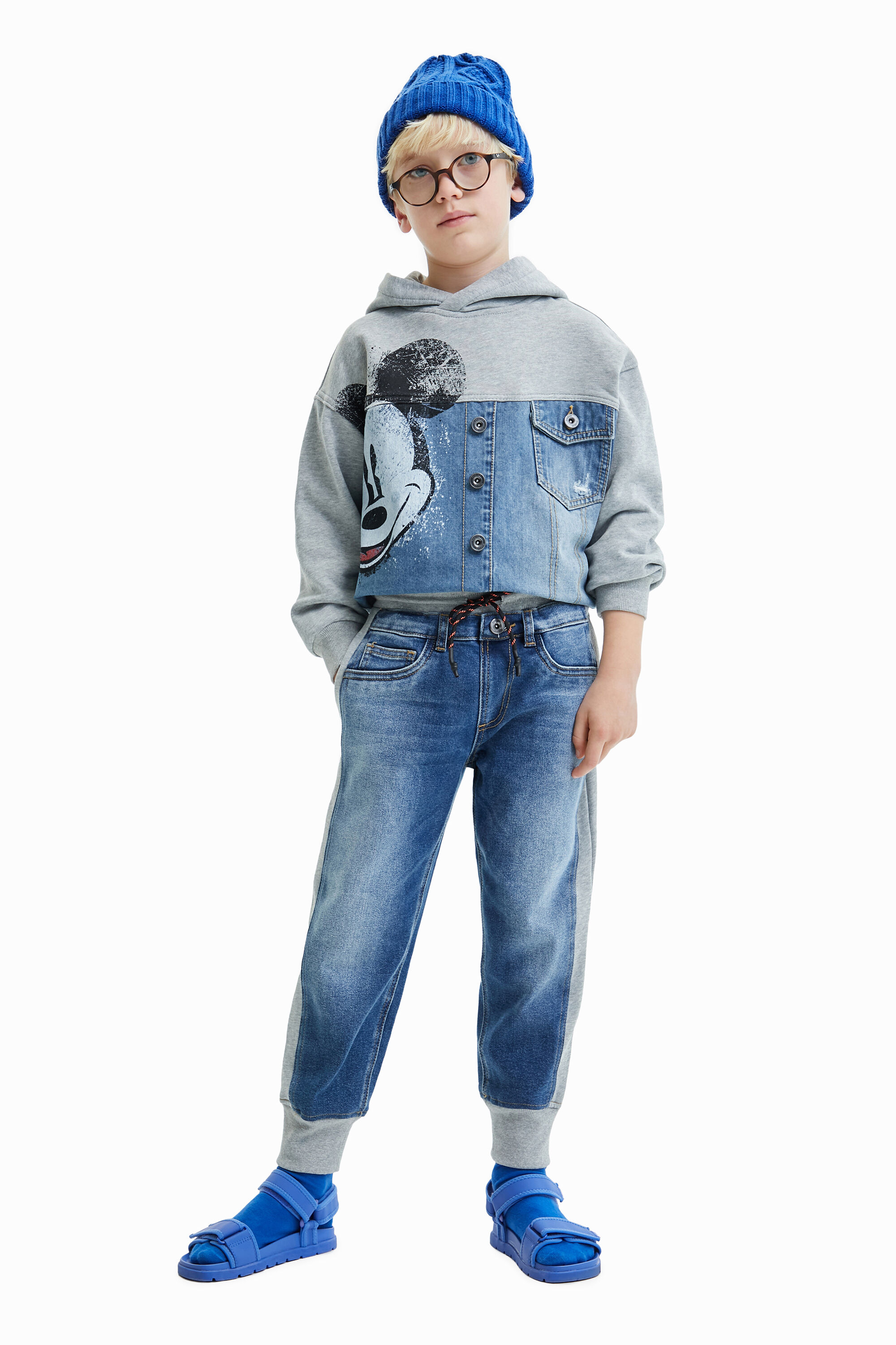 Jean-jogging hybride