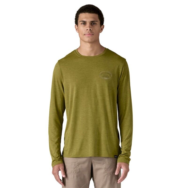 Men's Long-Sleeved Cap Cool Daily Graphic Shirt - Lands - T-shirt homme