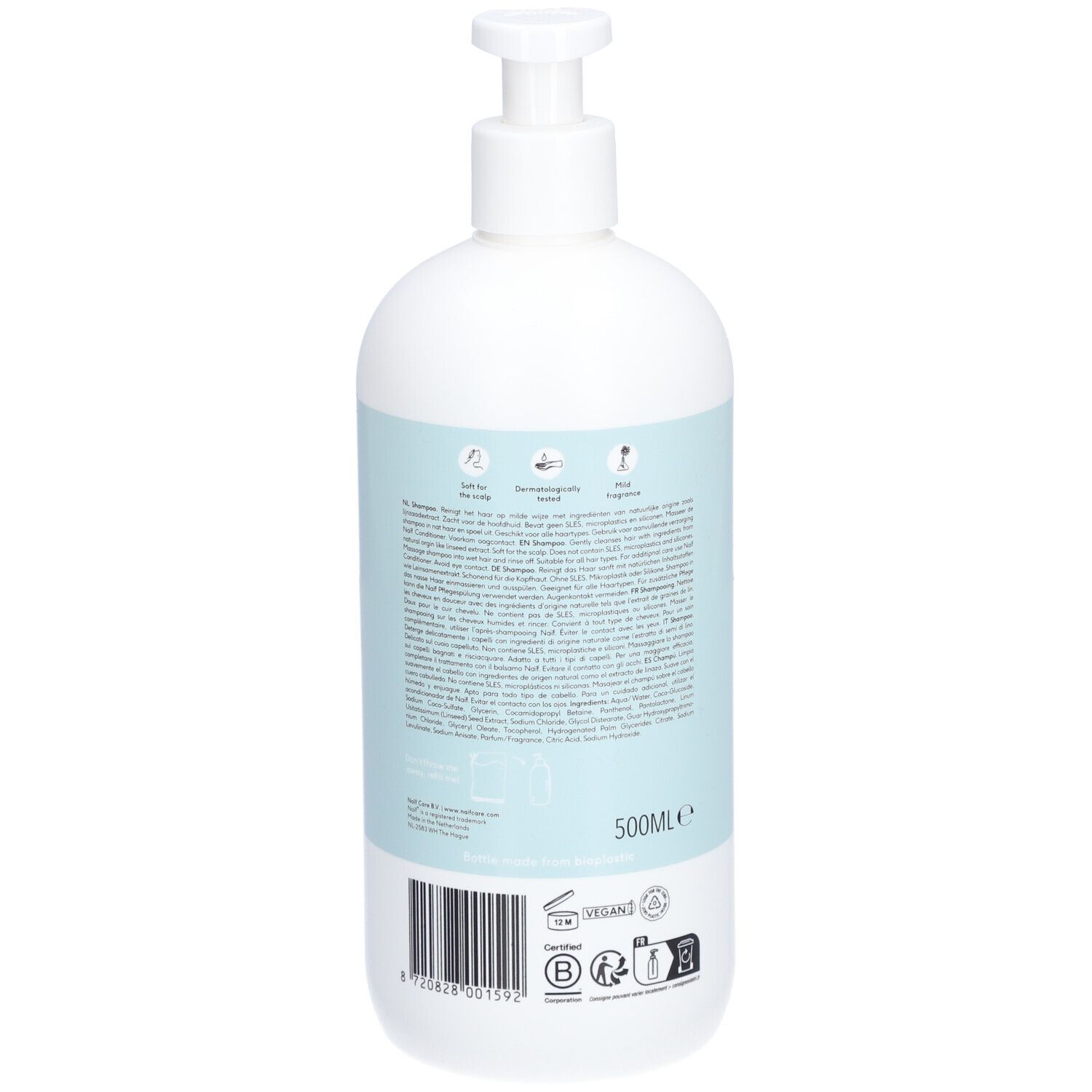 NAIF Pflegendes Shampoo für Baby & Kinder