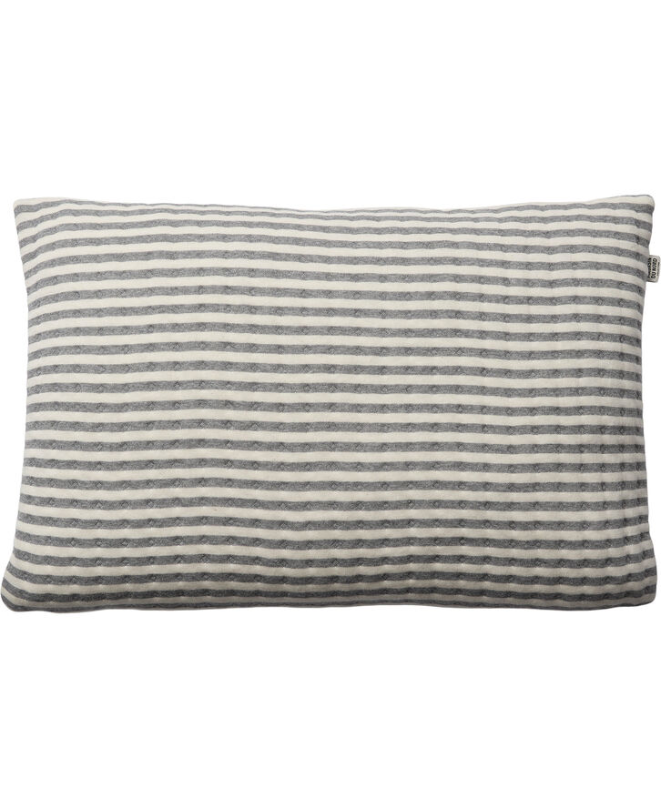 Magasin du Nord Collection STRIPE/GRÅ-OFF WHITE, PYNTEPUDE