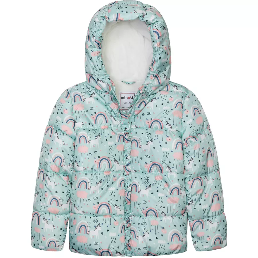 MINOTI Winterjacke Aquamarin