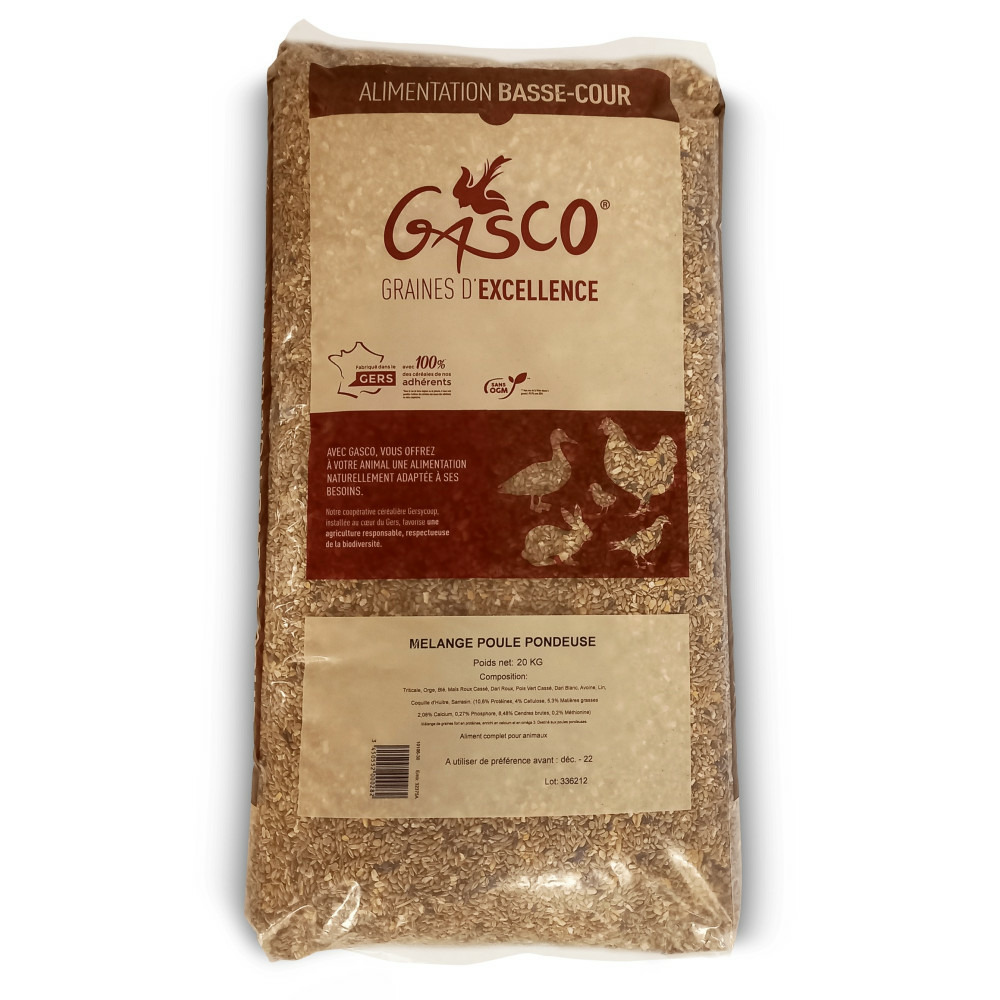 Mélange graines pour poules pondeuses 20 kg basse cour