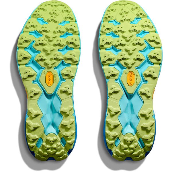Chaussure trail HOKA ONE ONE SPEEDGOAT 5 SOLAR FLARE / DIVA BLUE