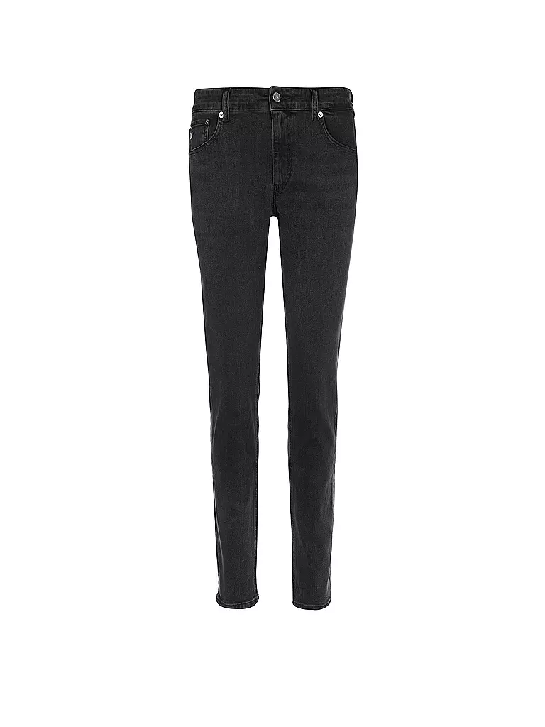 MUD JEANS Jeans Slim Fit SKYLER schwarz