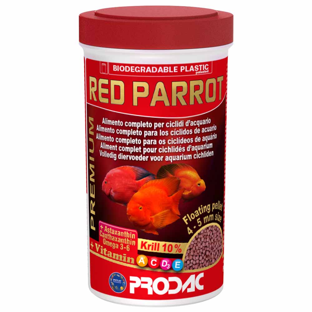 Ração PRODAC RED PARROT 1200 ml 550 g