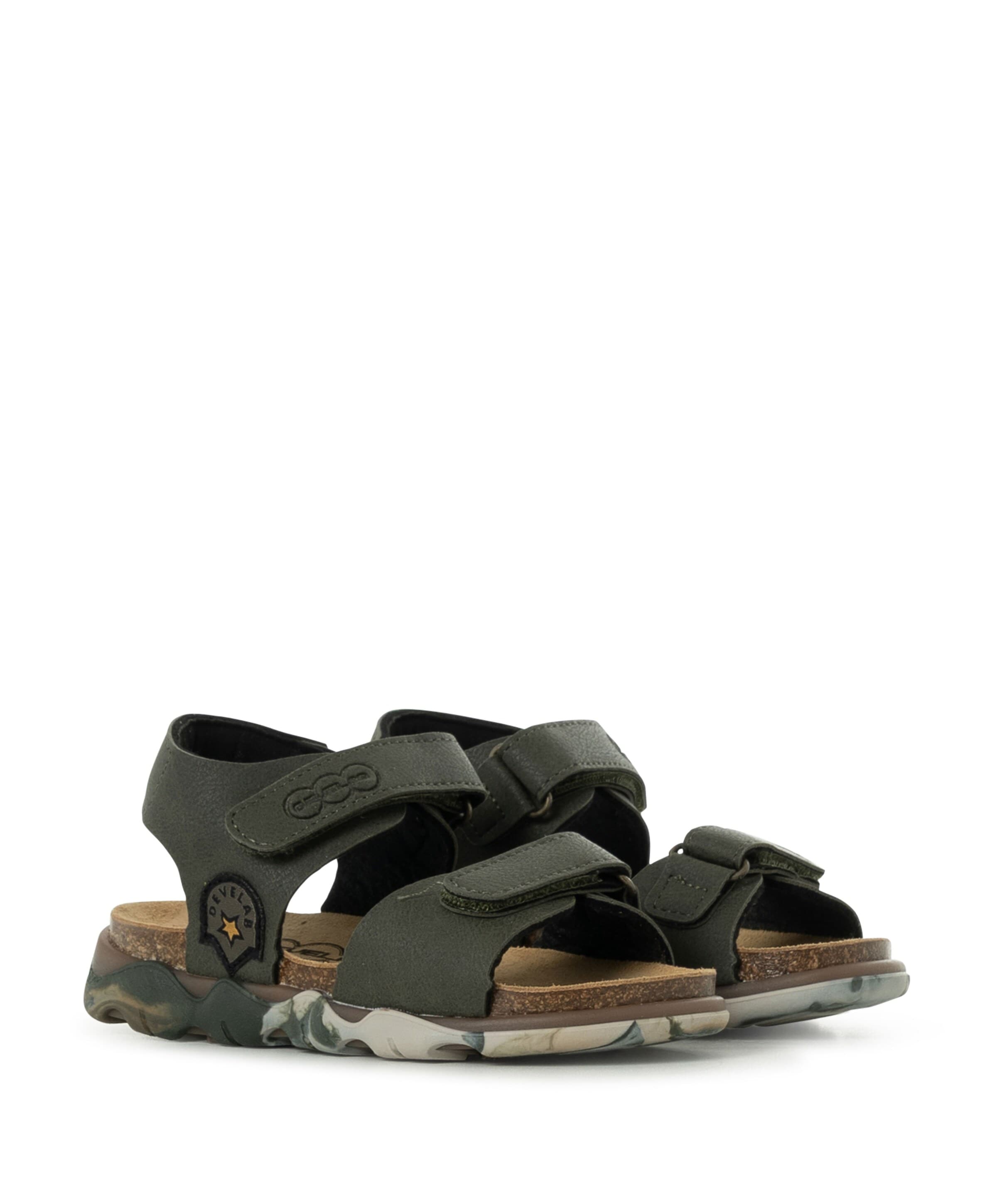 Develab jongens sandalen groen