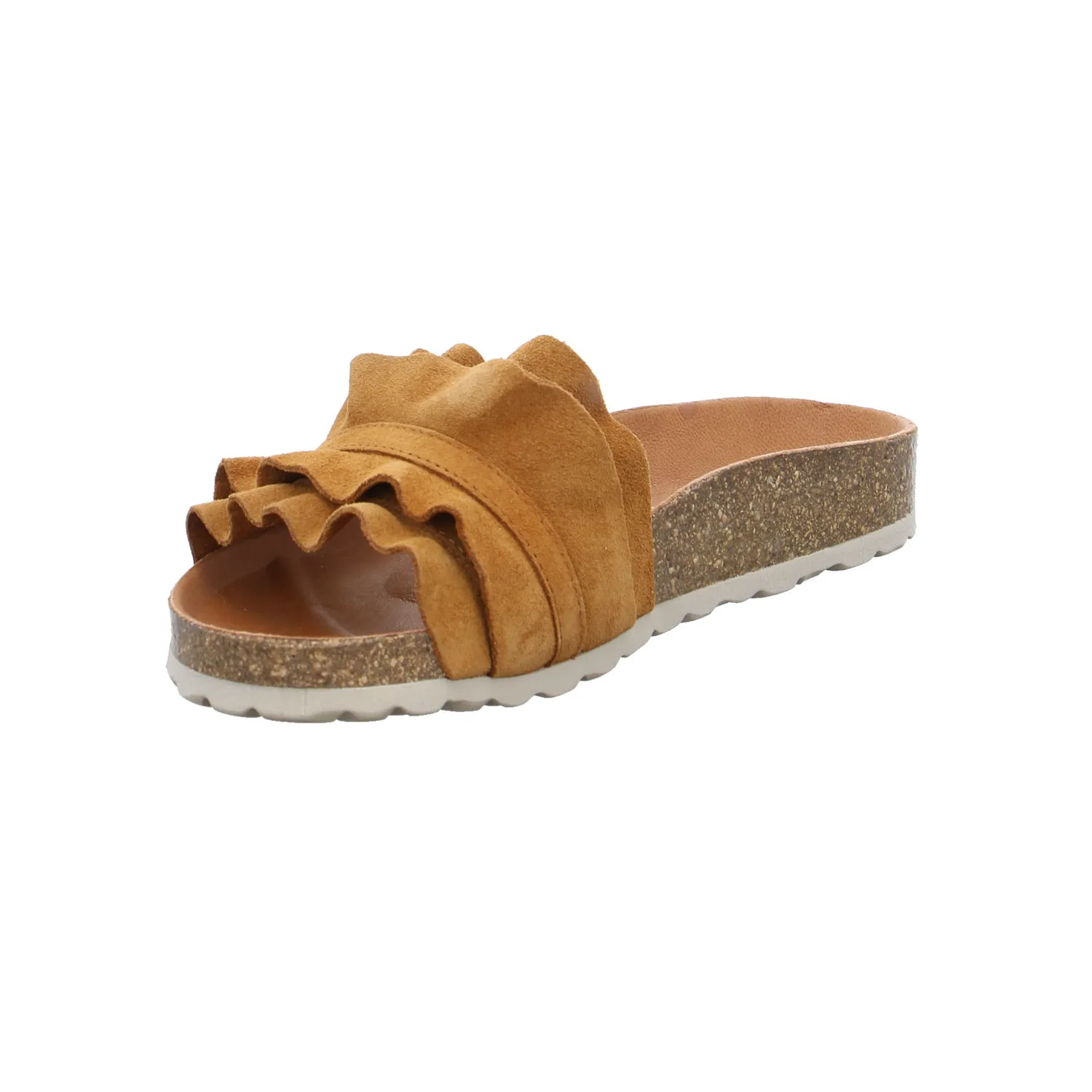VERBENAS Bio-Fussbett Cognac Leder