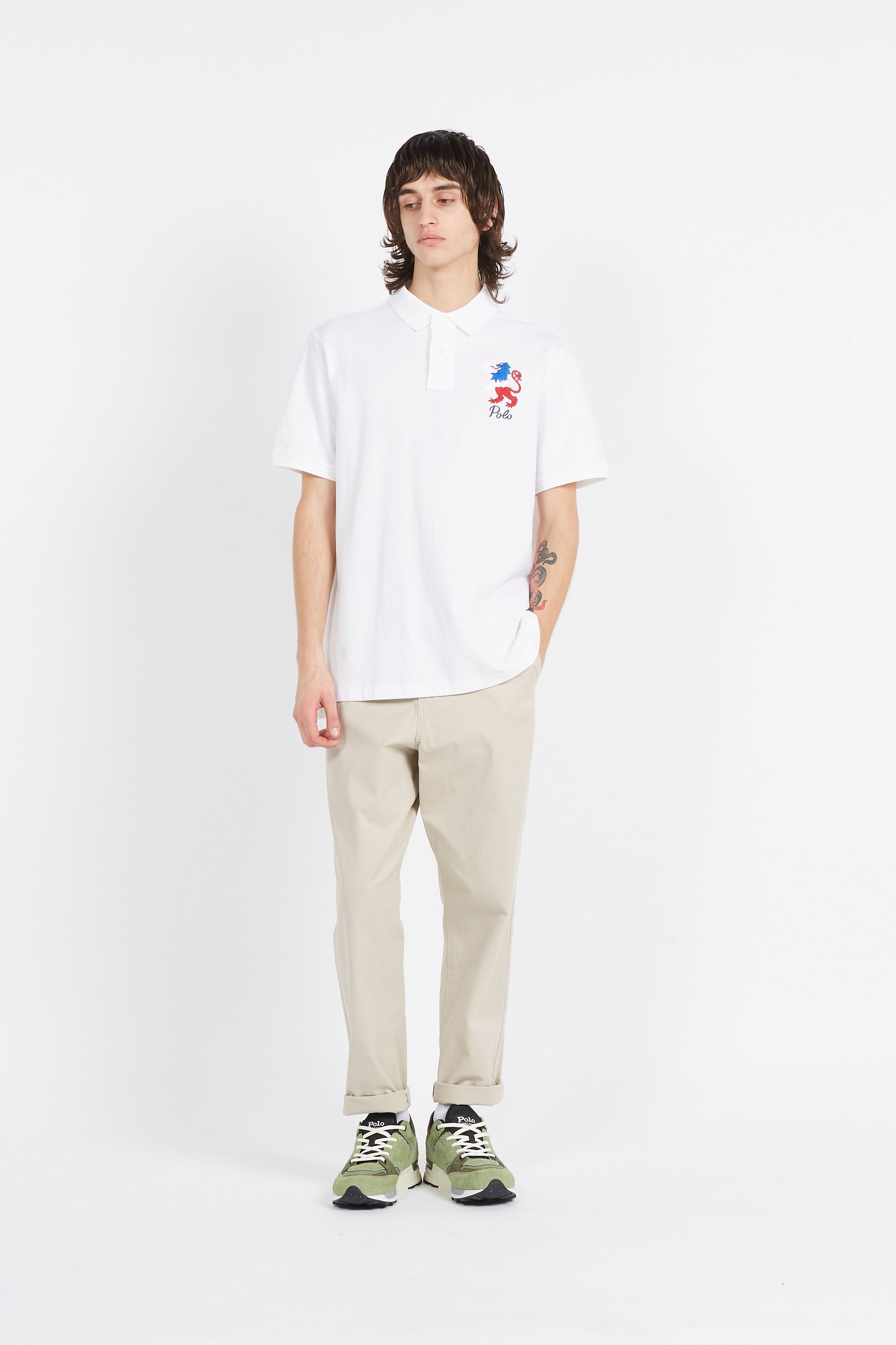 POLO RALPH LAUREN Polo MESH Blanc