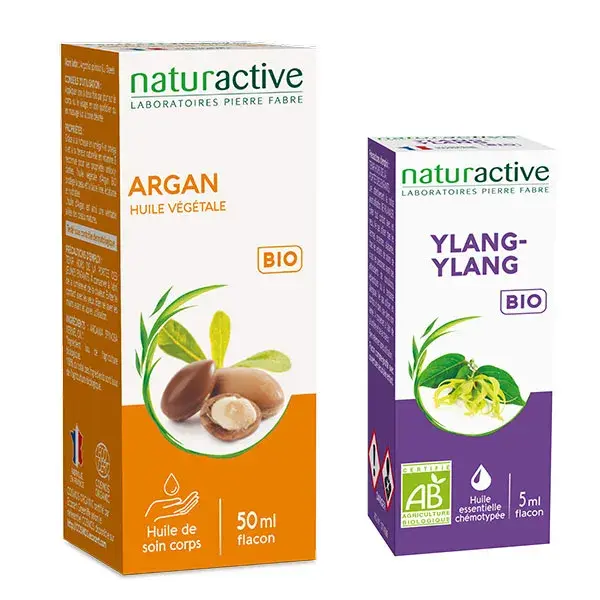 Kit de massagem relaxante com aromaterapia Naturative