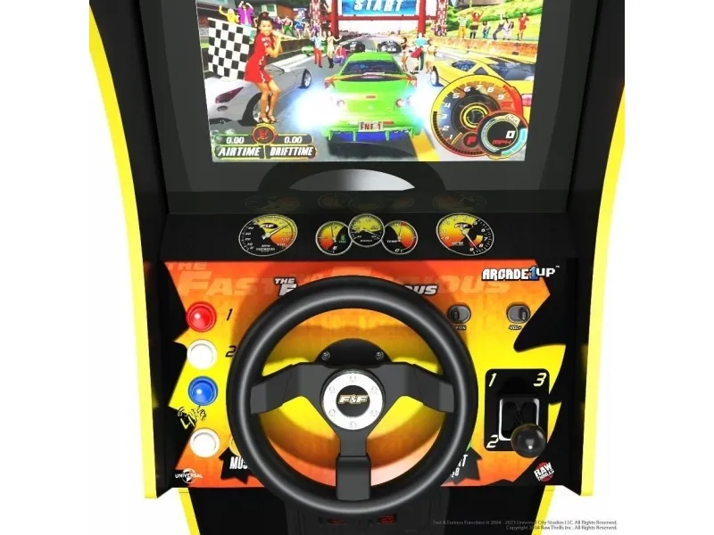 Arcade1UP automatisk retro-bilkonsol   rat / Arcade1Up / The Fast & The Furious