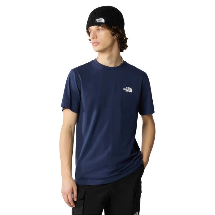 The North Face Herre T-shirts Simple Dome SS Tee Blå