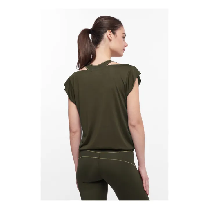 YUJ Paris T-shirt Softee | Vert kaki