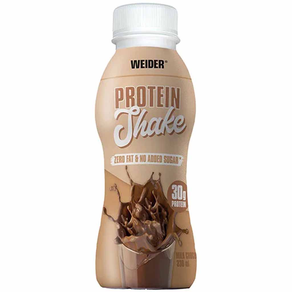 6x Weider Protein Shake Milchschokolade á 330ml=1,98L MHD:5.6.25