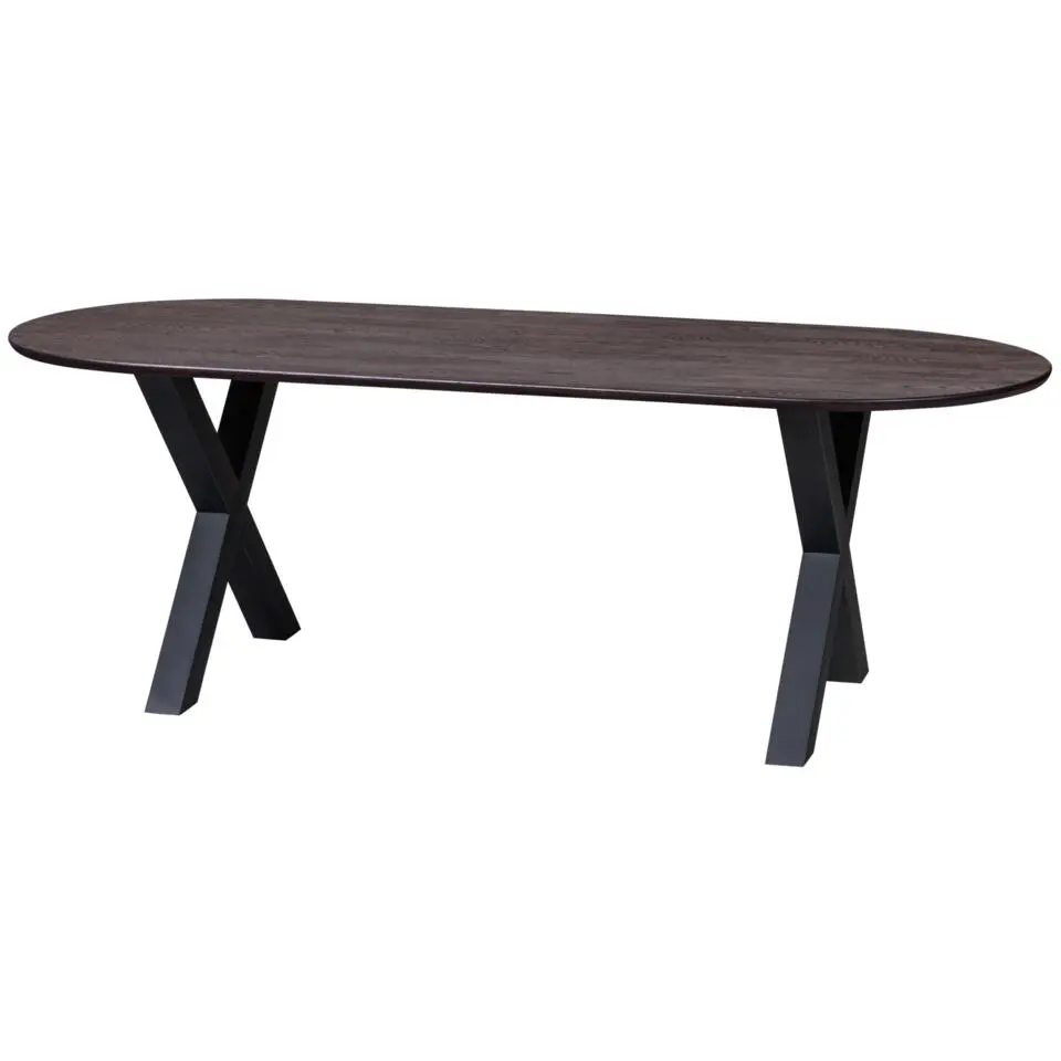 WOOOD Tablo Alkmaar Poot 1 Stuks - Metaal - Zwart - 72x79x10